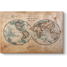 Tabloshop Dünya Haritası Eski Tablosu
