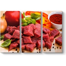 Tabloshop Kırmızı Et Tablosu