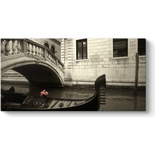 Tabloshop Gondol Black White Tablosu