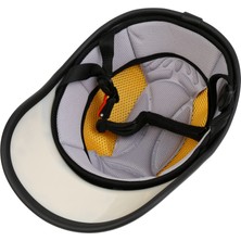 Blesiya Beyzbol Şapkası Şeklinde ABS + PU Bisiklet Kaskı - Siyah (Yurt Dışından)