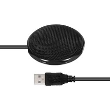 Foyou USB Kondenser Mikrofon Çok Yönlü Masaüstü Bilgisayar (Yurt Dışından)