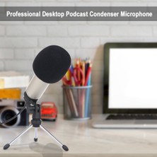 Foyou BM830 USB Mikrofon Profesyonel Masaüstü Podcast Kondenser (Yurt Dışından)