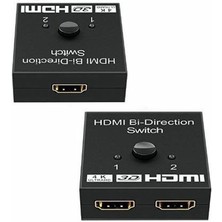 Boblov 2 Port HDMI To HDMI Çift Yönlü Switch ve Splitter HDMI Çoklayıcı Hdmii Seçici