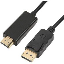 Boblov 5 Metre Displayport To HDMI Kablo 5m Dp HDMI Displayden HDMI Çevirici Kablo