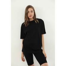 Oversize T-Shirt-Siyah