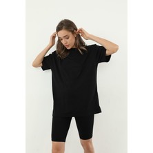 Oversize T-Shirt-Siyah