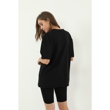 Oversize T-Shirt-Siyah
