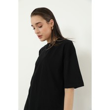 Oversize T-Shirt-Siyah