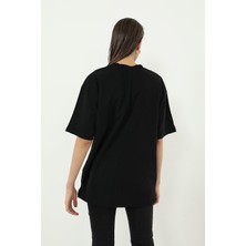 Oversize T-Shirt-Siyah