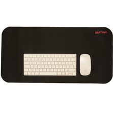 Daytona Speed 30cm X 60cm Masaüstü Oyun Gaming Ofis Baskısız Kaymaz Mouse Pad - Siyah