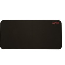 Daytona Speed 40cm X 85cm Masaüstü Oyun Gaming Ofis Baskısız Kaymaz Mouse Pad - Siyah