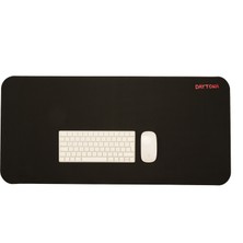 Daytona Speed 40cm X 85cm Masaüstü Oyun Gaming Ofis Baskısız Kaymaz Mouse Pad - Siyah