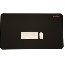 Daytona Speed 60cm X 105cm Masaüstü Oyun Gaming Ofis Baskısız Kaymaz Mousepad - Siyah