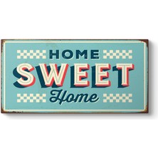Tabloshop Vintage Home Sweet Home Tablosu