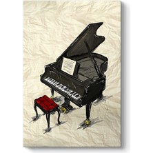 Tabloshop Piano Dekoratif Tablo