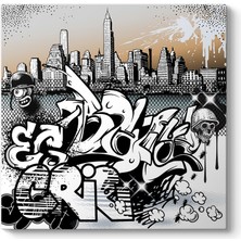 Tabloshop Graffiti New York Tablosu