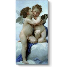 Tabloshop William Adolphe Bouguereau - Ilk Öpücük Tablosu