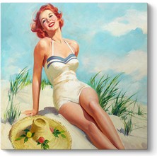 Tabloshop Pin Up Girl Kumsal Tablosu