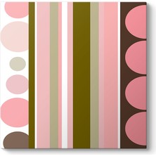 Tabloshop Pembe Daireler Tablosu