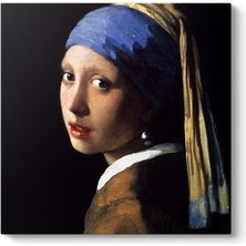 Tabloshop Johannes Vermeer - Inci Küpeli Kız Tablosu