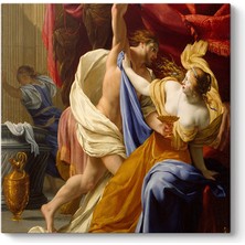 Tabloshop Eustache Le Sueur - Rape Of Tamar Tablosu