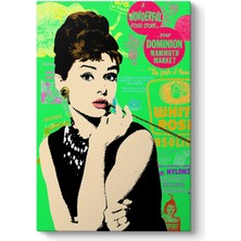 Tabloshop Audrey Hepburn Popart Tablosu