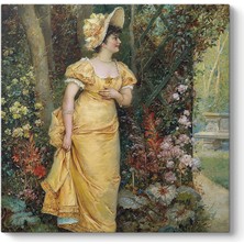 Tabloshop Hans Zatzka - Young Girl Tablosu
