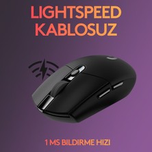 Logitech G G305 LIGHTSPEED 12.000 DPI Kablosuz Oyuncu Mouse - Siyah