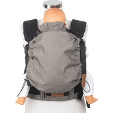 New Age Bebekle Büyüyen %100 Pamuklu Ergonomik Bebek Kanguru (0-4 Yaş) - SMOKY