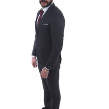 Jan Carlucci Slimfit Yelekli Drop 6 Takım