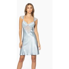 Pierre Cardin  Saten Dantelli Gecelik  - 635