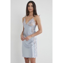 Pierre Cardin  Saten Dantelli Gecelik  - 624