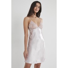 Pierre Cardin  Saten Dantelli Gecelik  - 624