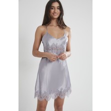 Pierre Cardin  Saten Dantelli Gecelik  - 685