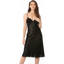 Pierre Cardin  Saten Dantelli Gecelik  - 900