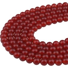 Dünya Doğal Taş 6 mm Akik Taşı Dizi - DZ4374