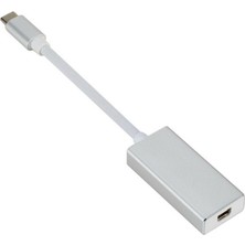 Techmaster 4K Macbook Type-C To Mini Displayport Thunderbolt Çevirici Aparat