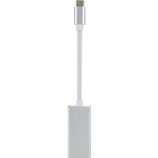 Techmaster 4K Macbook Type-C To Mini Displayport Thunderbolt Çevirici Aparat