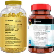 Igor Flx Omega 3 90 Softgel & Flx Coenzyme Q10 60 Tablet