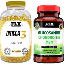 Igor Flx Omega3 90 Softgel & Flx Glucosamine Zerdeçal 60 Tablet