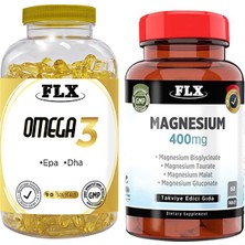 Igor Flx Omega 3 90 Softgel & Flx Magnezyum Malat 60 Tablet