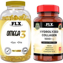 Igor Flx Omega 3 180 Softgel & Flx Kollajen Magnezyum 60 Tablet