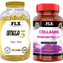 Igor Flx Omega 3 180 Softgel & Flx Kollajen Tip-1-2-3 60 Tablet