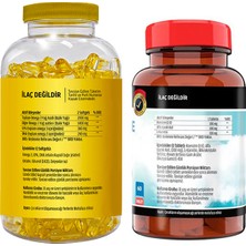 Igor Flx Omega 3-6-9 Balık Yağı 90 Softgel & Flx Coenzyme Q10 60 Tablet