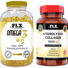 Igor Flx Omega 3-6-9 Balık Yağı 90 Softgel & Flx Kollajen 60 Tablet