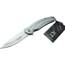 Crkt Cr 0059 Gri Kamp Çakı 16,5 cm - Otomatik, Kılıflı, Kutulu