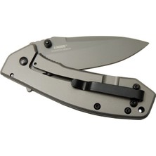 Sog 0286 Titanyum Lindos Kamp Çakı 17 cm - Metal Sap, Yarı Otomatik