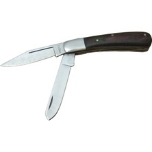 Muhtelif K-29 Falkon Çiftli Çakı 14 cm - Ahşap Sap, Manuel