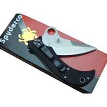 Spyderco Vg-10 Khalsa Kamp Çakı 18 Cm, Kemerlikli