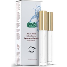 Alvin Kaş ve Kirpik Bakım Serumu, 7 Özel Yağ ve E Vitamini, 10 ml